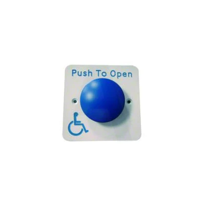 Asec 3E0670BL Blue Dome DDA Exit Button 1 Asec 3E0670BL Blue Dome DDA Exit Button