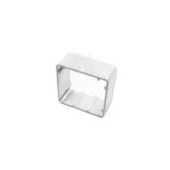 3E0610-6 White 1 Gang Surface Housing