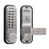 Lockey 2200 Series Digital Push Button Lock With Rim Dead Bolt