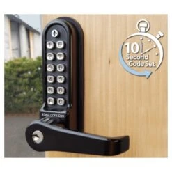 Back To Back Marine Grade Keypads With Key Override And Tubular Latch