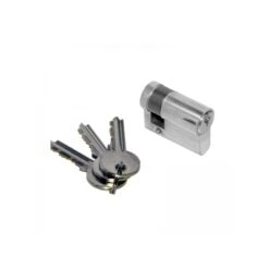 40mm Single Cylinder - Polished Nickle