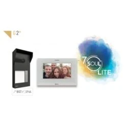 “Soul” Video Kit 2-wire Technology, 7" Handsfree Monitor