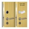 Be-Tech InDoor Virtual Network Lock Stainless Steel RH