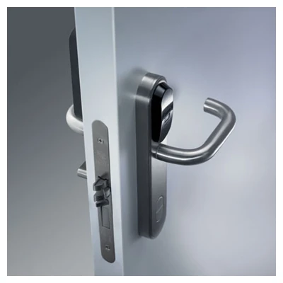 Lock - Right Handed In Brushed Stainless Steel With Straight Lever 1 Lock - Right Handed In Brushed Stainless Steel With Straight Lever