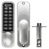 Easy Code Oval Knob Change Digital Lock With Optional Holdback Push Button Lock