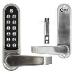 Easy Code Change Digital Lock With Optional Free Passage & 60mm Latch