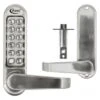 Digital Lock With Clutched Handle & 60mm Latch