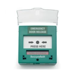 Resettable Call Point With Cover (Double Pole) With Status Display