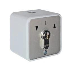 Deedlock Surface 3 Position Momentary Key Switch (c/w Euro Cylinder)