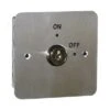 Deedlock Flush Momentary Key Switch (c/w 2 Keys)
