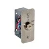 Deedlock Flush Slim-line Maintained Key Switch