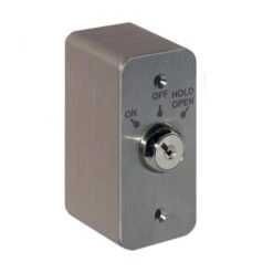 Deedlock Narrow Flush Maintained 3 Position Key Switch (c/w 2 Keys)