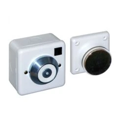 Wall Mounted, Door Hold-Open Electro-Magnet 230V AC - Metal