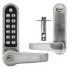 Easy Code Change Digital Lock With Key Override & Optional Free Passage