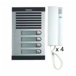 4 Way Citymax Flush/surface Audio Kit